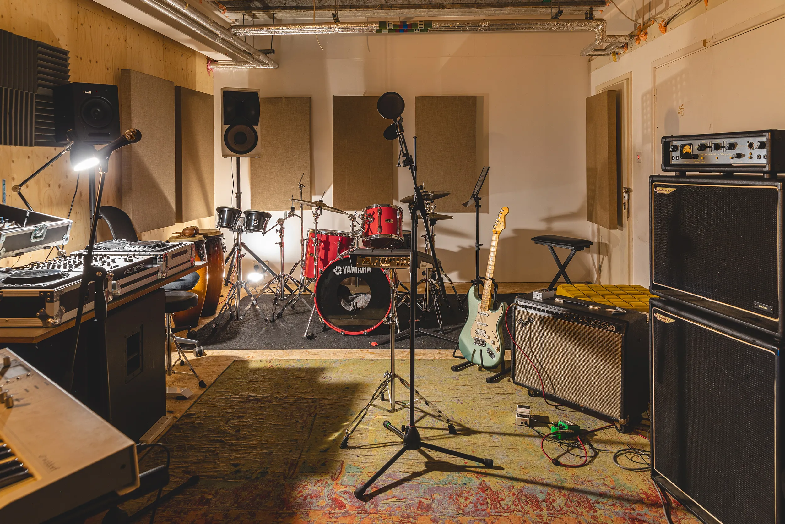 Studio 2, our rehearsal space